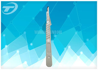 Sterile Medical Disposable Products stainless balde scalpel with plastic handle